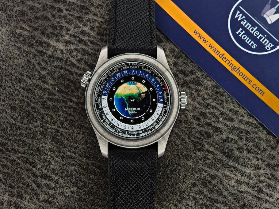 Merkur Universal Time Watch World Time complication