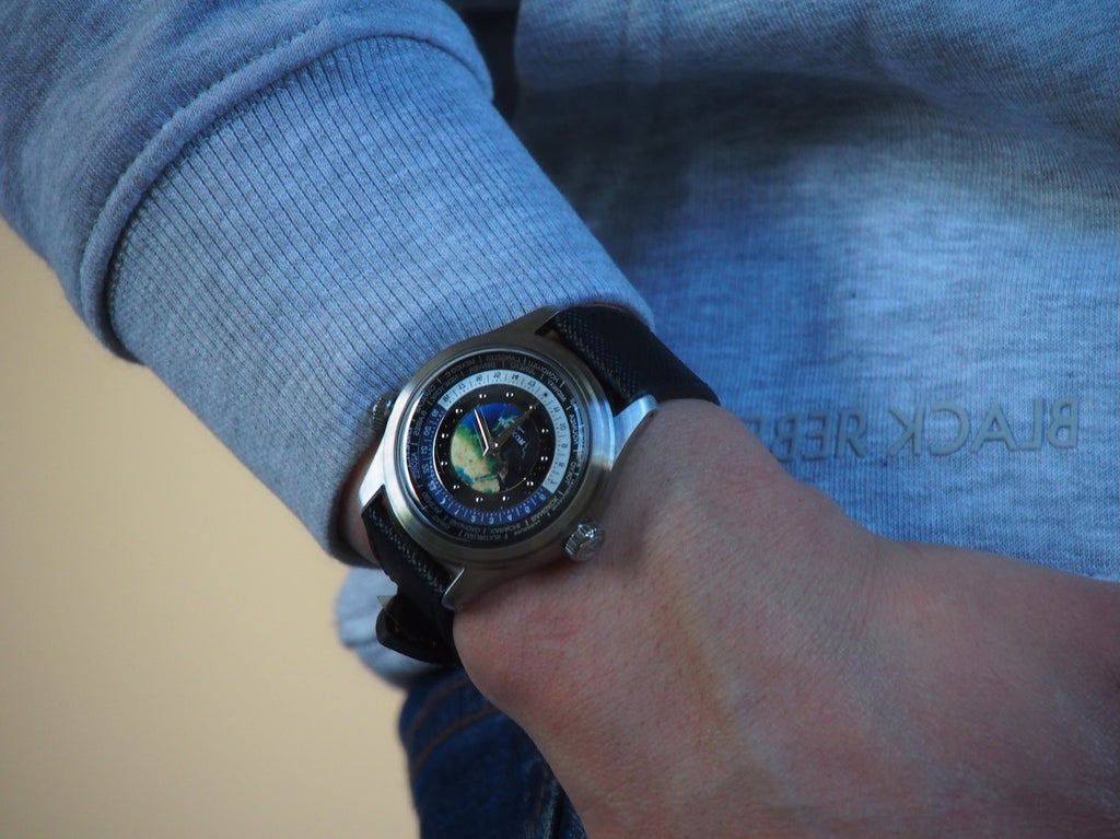 Merkur Universal Time Watch World Time complication