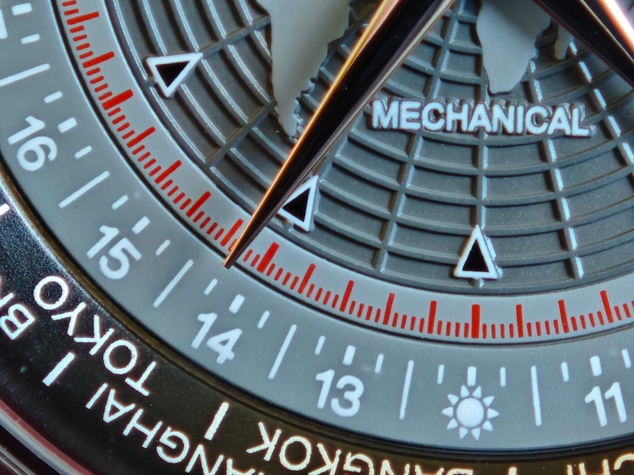 Merkur Universal Time Watch World Time complication