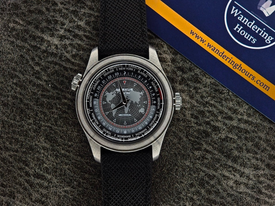 Merkur Universal Time Watch World Time complication