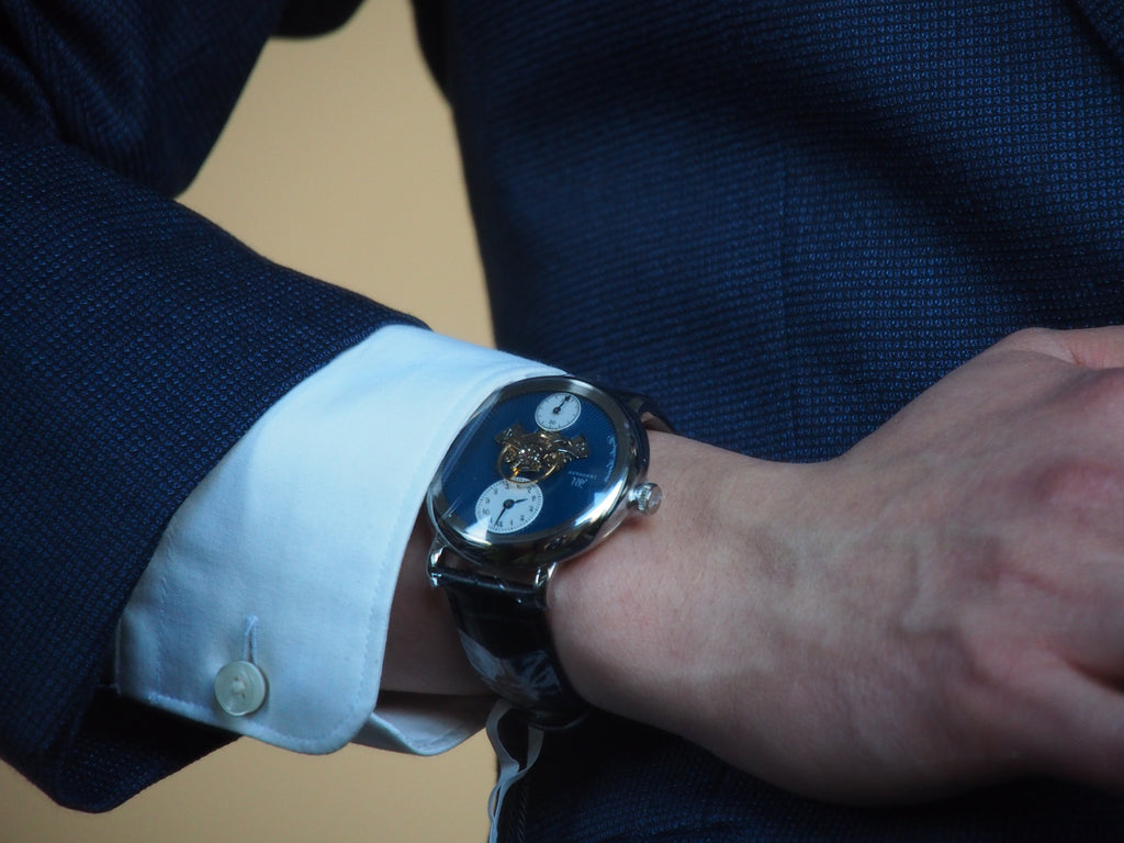 Shanghai Sky Dome Center Flying Wheel Watch
